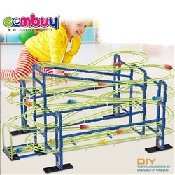CB973993-CB973996 CB973999 - DIY slot game creative assembling kids building block baby ball sliding track toy